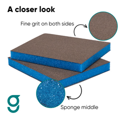 Double Sided Sanding & Finishing Pads | Pack of 2 