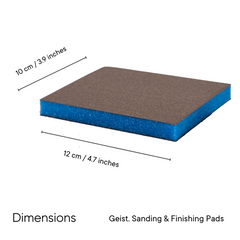 Double Sided Sanding & Finishing Pads | Pack of 2 
